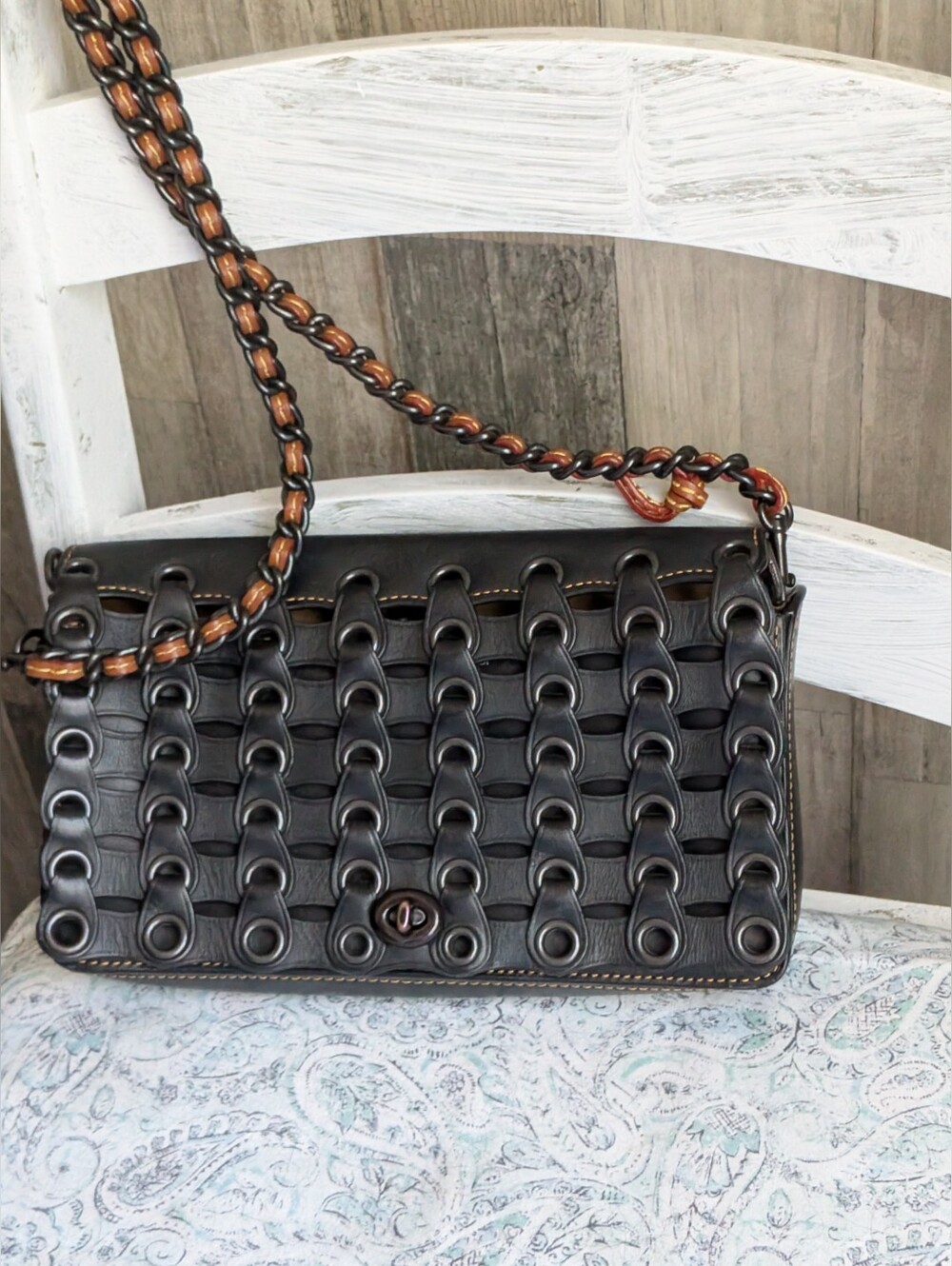 Coach Dinky Link Handbag